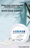 White Shoe Cleanning Cream with Wipe Sponge
