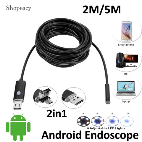 2In1 2MP 5M Android USB Endoscope HD Camera