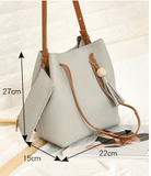 leather Women handbag