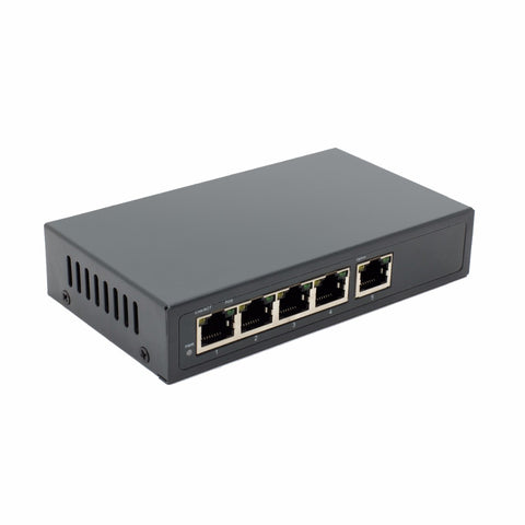5 Port PoE Switch Support