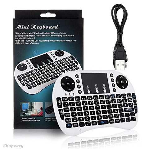 Mini Wireless Keyboard Mouse Combo