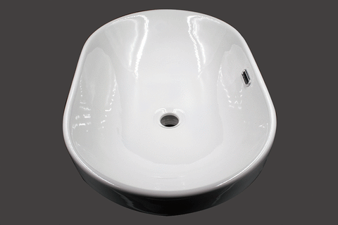 Oval counter top Basin