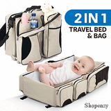 Sweat Baby  2 in 1 Travel Bed & Bag
