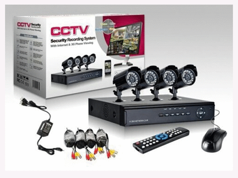 4 channel cctv kit