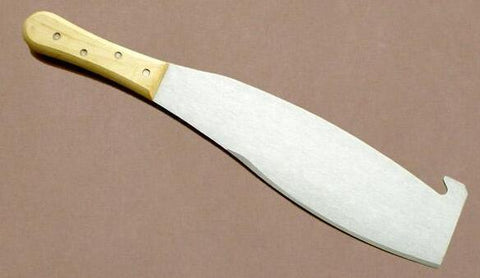 Carbon Steel Cane Machete with Wooden Handle