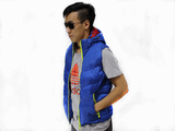 Shopeazy gent’s sleeveless hooded jacket
