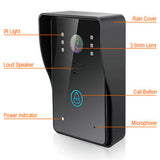 2.4G 7" TFT Wireless Video Door Phone Intercom Doorbell Home Security Camera Monitor color speakerphone for access control