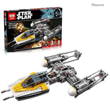 Real Star War Series The Y Set wing Star-fighter Building Blocks Bricks Educational Gift Toys