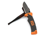 Bear Grylls Folding Knife Scout Clip - Grey And Orange