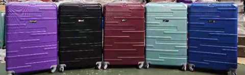 Luxury PP Lightweight Design 3-Piece Luggage Set