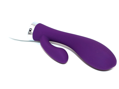 Women Masturbate G-spot & Clitoris Dual Vibrator Dildo