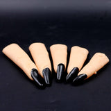 Halloween Zombie Witch Fake Finger Nails Set 5cm-9cm
