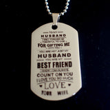 Stainless Steel Tag & Necklace