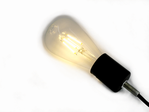 4w filament light bulb