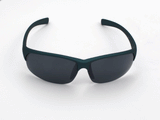 Ocean blue wraparound sunglasses