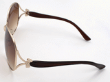 Oval bow tie sunglasses