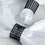 Napkin Ring With Velcro For Wedding Party Banquet Table Decoration