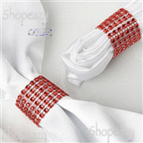 Napkin Ring With Velcro For Wedding Party Banquet Table Decoration