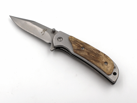 Steel pocketknife