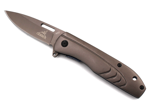 Brown pocketknife