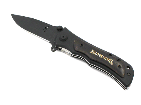 Black panther pocketknife