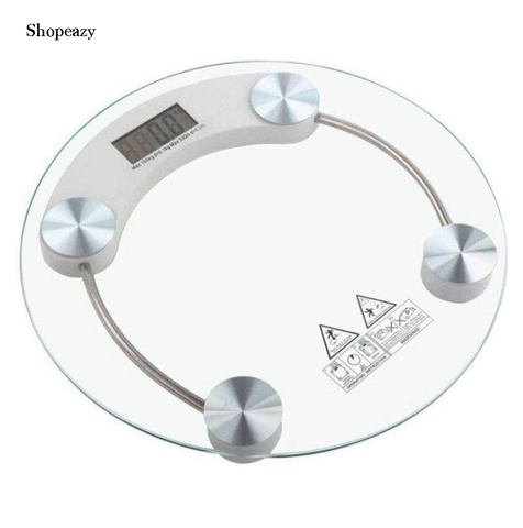 Digital Personal Weighing Bathroom Scale with glass up to 120 kg