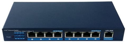 9 Ports PoE Ethernet