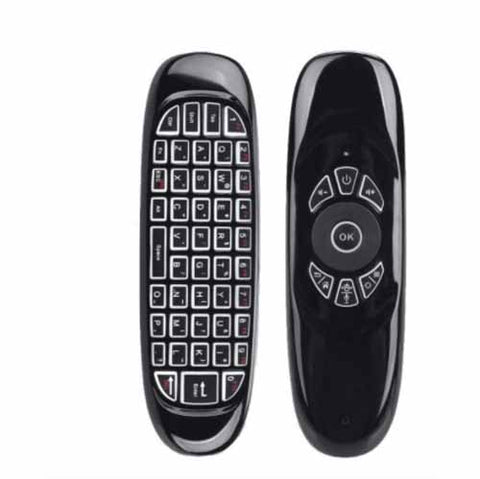 Air Mouse With Mini Wireless Keyboard