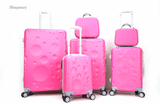 Luxury ABS Lightweight Design 6 Piece Luggage Set