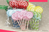 Lollipop Cake Decoration Insert Card