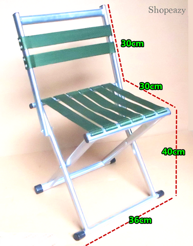 Outdoor folding fishing chair stool
