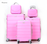 Luxury ABS 5 Piece Luggage Set