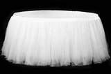 Wedding Party Banquet Table Skirt