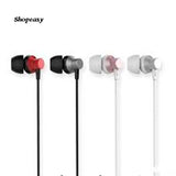 Wired Earphone Stereo Noise Cancelling Headset with Mic