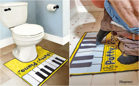 Potty Piano, Hilarious Toilet Fun, Song Book Included for Your Potty Party