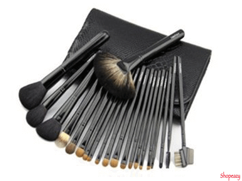 Deluxe & Professional 21pc Makeup Artist Cosmetic Brush